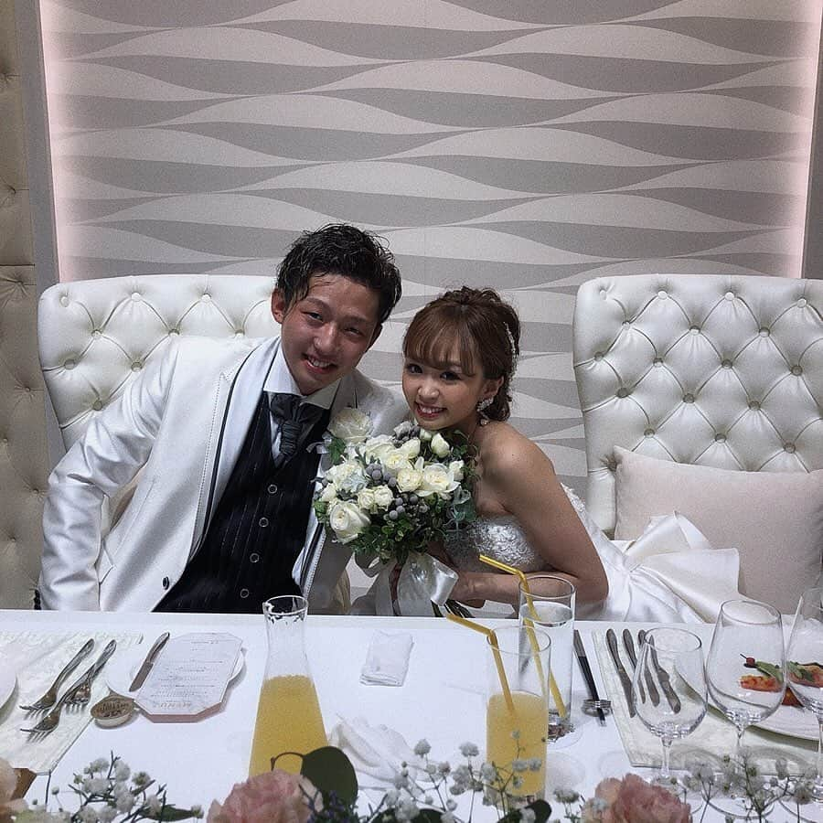 Arika Kuriharaさんのインスタグラム写真 - (Arika KuriharaInstagram)「. あずのこだわりが たっくさん詰まった結婚式♡💍 . 感動しすぎてずっと泣いてた。 . 素敵だったなぁ💓 . あーちゃんは安定のかわいさでした👶🏼 あず、たくちゃん本当におめでとう💓 . いつまでもお幸せに♡ . #wedding #happy」12月20日 14時25分 - arika_0002