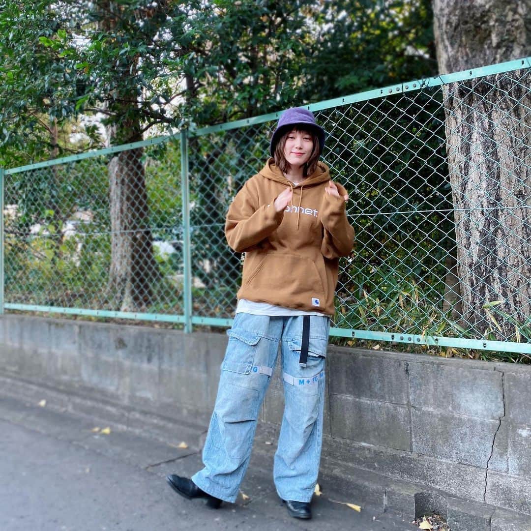 本田翼さんのインスタグラム写真 - (本田翼Instagram)「🧢 ヒートテック着込みたい時に最適。 #ootd#ほんだのふく」12月20日 16時08分 - tsubasa_0627official