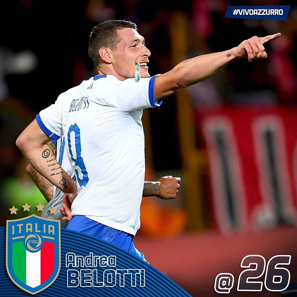 サッカーイタリア代表のインスタグラム