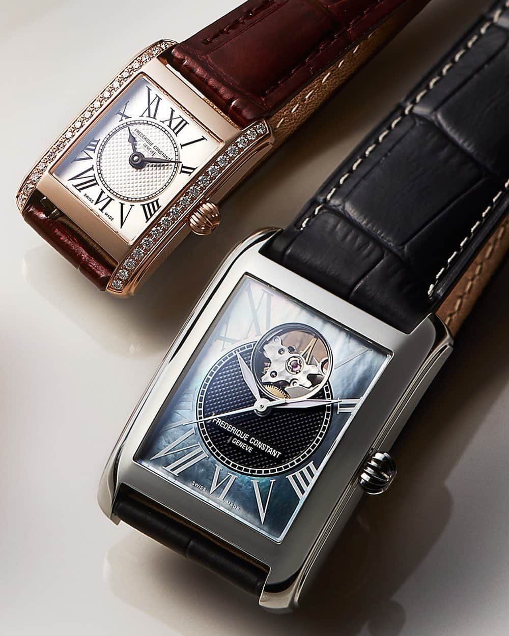 Frederique Constant Japanさんのインスタグラム写真 - (Frederique Constant JapanInstagram)「ㅤㅤㅤ さりげないデザインリンクのウォッチは、大人の高級感あるペアギフトにおすすめ —————————————————— 【フレデリック・コンスタント 2019 ウィンターキャンペーン】 ・期間 : 2019年11月15日(金) ~ 2020年1月14日(火) ・対象店舗 : フレデリック・コンスタント正規販売店 ㅤㅤㅤ ▶詳しくはプロフィールから公式サイトへ —————————————————— ㅤㅤㅤ 《クラシック カレ レディース》 FC-200MCD14 ㅤㅤㅤ 《クラシック カレ オートマチック ハートビート》 FC-310MPN4S36 ㅤㅤㅤ #FrederiqueConstant #swissmade #swisswatch #watch #wristwatch #heartbeat #motherofpearl #carree #japanlimited #campaign #frederiqueconstantcampaign #wintercampaign #christmaspresent #christmasgift #フレデリックコンスタント #スイス時計 #時計 #腕時計 #マザーオブパール #ハートビート #日本限定 #キャンペーン #フレデリックコンスタントキャンペーン #ウィンターキャンペーン #プレゼント #ギフト #クリスマス #クリスマスプレゼント #クリスマスギフト」12月20日 19時06分 - frederiqueconstantjapan