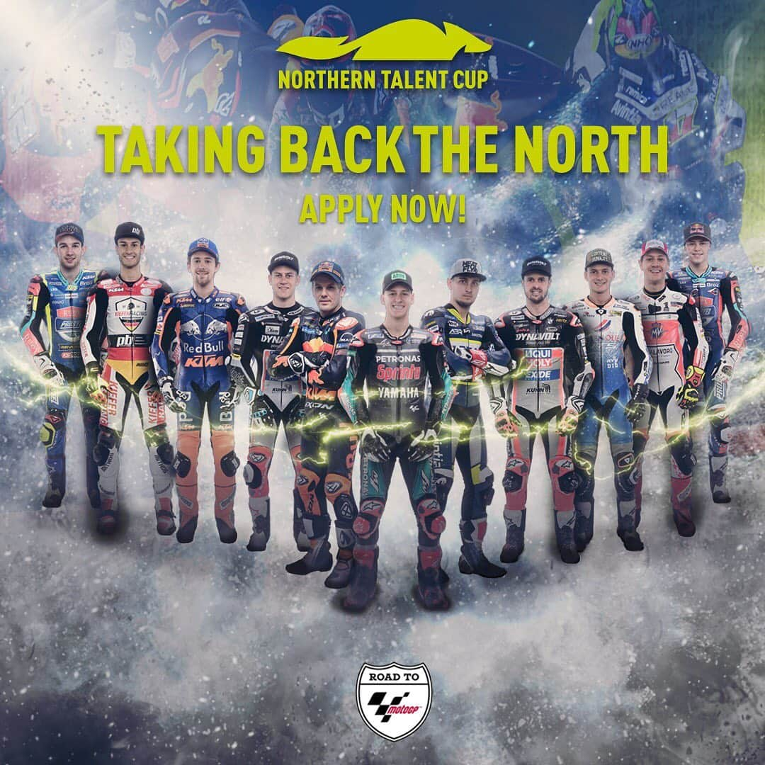 MotoGPさんのインスタグラム写真 - (MotoGPInstagram)「Not long left to apply for the first ever year of the @northerntalentcup! ⏰ // Head to www.northerntalentcup.com now to submit your application! 💪 // #RoadToMotoGP #MotoGP #Motorcycle #Racing #Motorsport」12月20日 19時29分 - motogp