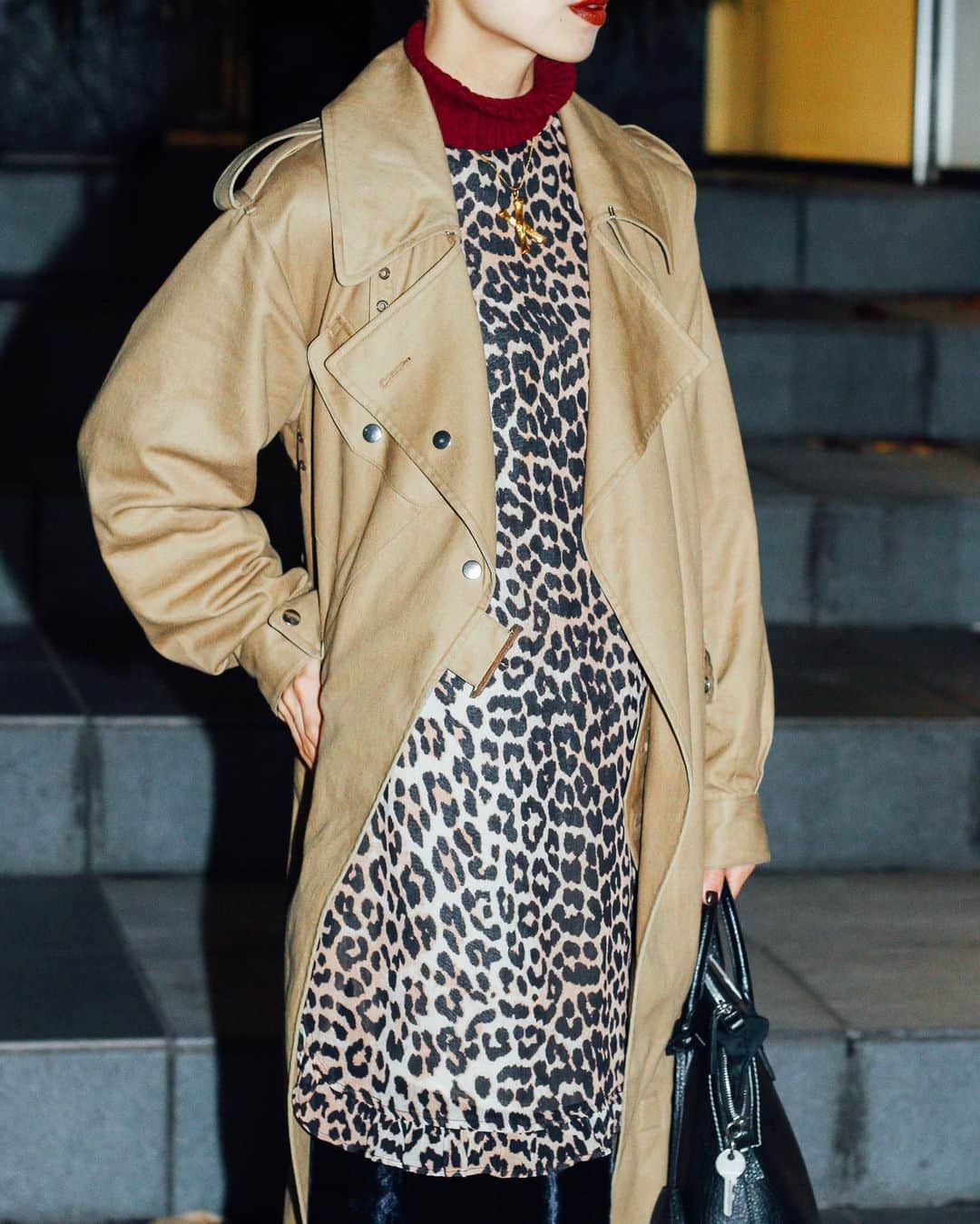 Fashionsnap.comさんのインスタグラム写真 - (Fashionsnap.comInstagram)「【#スナップ_fs】 Name 山中 詩穂  Coat #WRYHT Dress #GANNI Bag #MaisonMargiela Shoes #MaisonMargiela Earring #MARIABLACK  #fashionsnap #fashionsnap_women」12月20日 20時00分 - fashionsnapcom