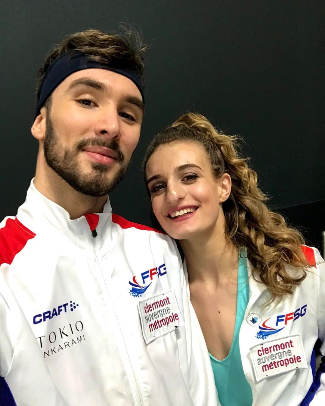 ギヨーム・シゼロンのインスタグラム：「Dernière danse rythmique de l’année 2019! Last rhythm dance of the year! #elite2019 #FFSG #papadakiscizeron #clermontauvergnemetropole」