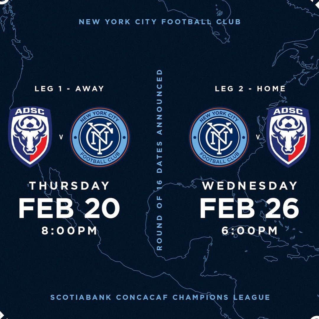 ニューヨーク・シティFCさんのインスタグラム写真 - (ニューヨーク・シティFCInstagram)「Lock in! 🔒🗓🇨🇷 #nycfc」12月21日 1時08分 - nycfc