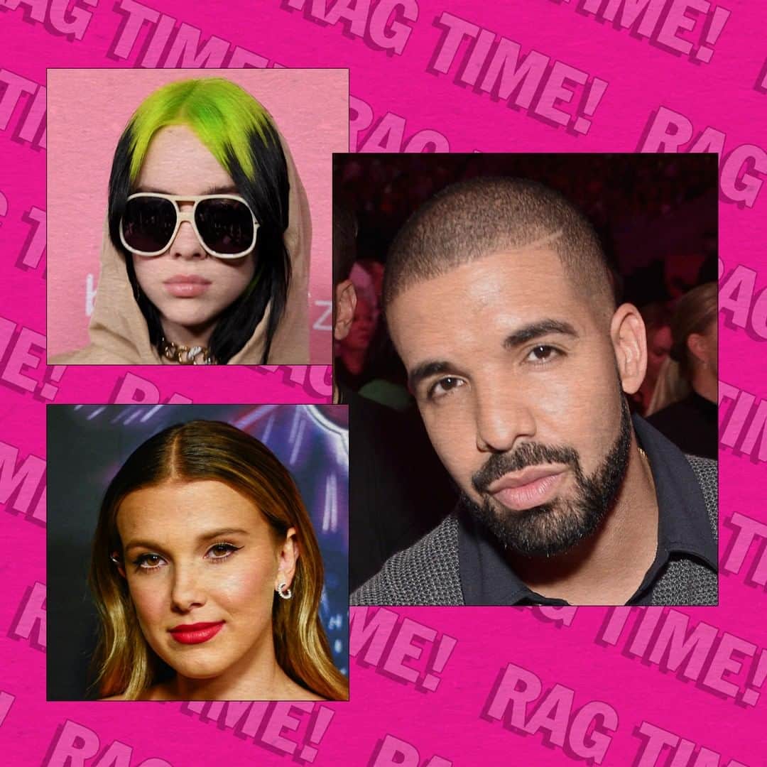 VICEさんのインスタグラム写真 - (VICEInstagram)「What's up with Drake texting teenage girls? Both 17-year-old Billie Eilish and 15-year-old Millie Bobby Brown have said they text with the 33-year-old rapper. Link in bio. ⁠ ⁠ 🎨: Vice staff」12月21日 3時01分 - vice