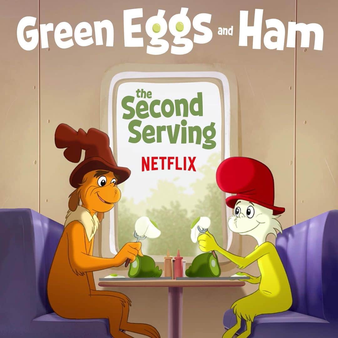 エレン・デジェネレスさんのインスタグラム写真 - (エレン・デジェネレスInstagram)「#GreenEggsandHam is returning for Season 2 on Netflix! I do like a Season 2. I like to watch it! You will too! @netflixfamily」12月21日 4時57分 - ellendegeneres