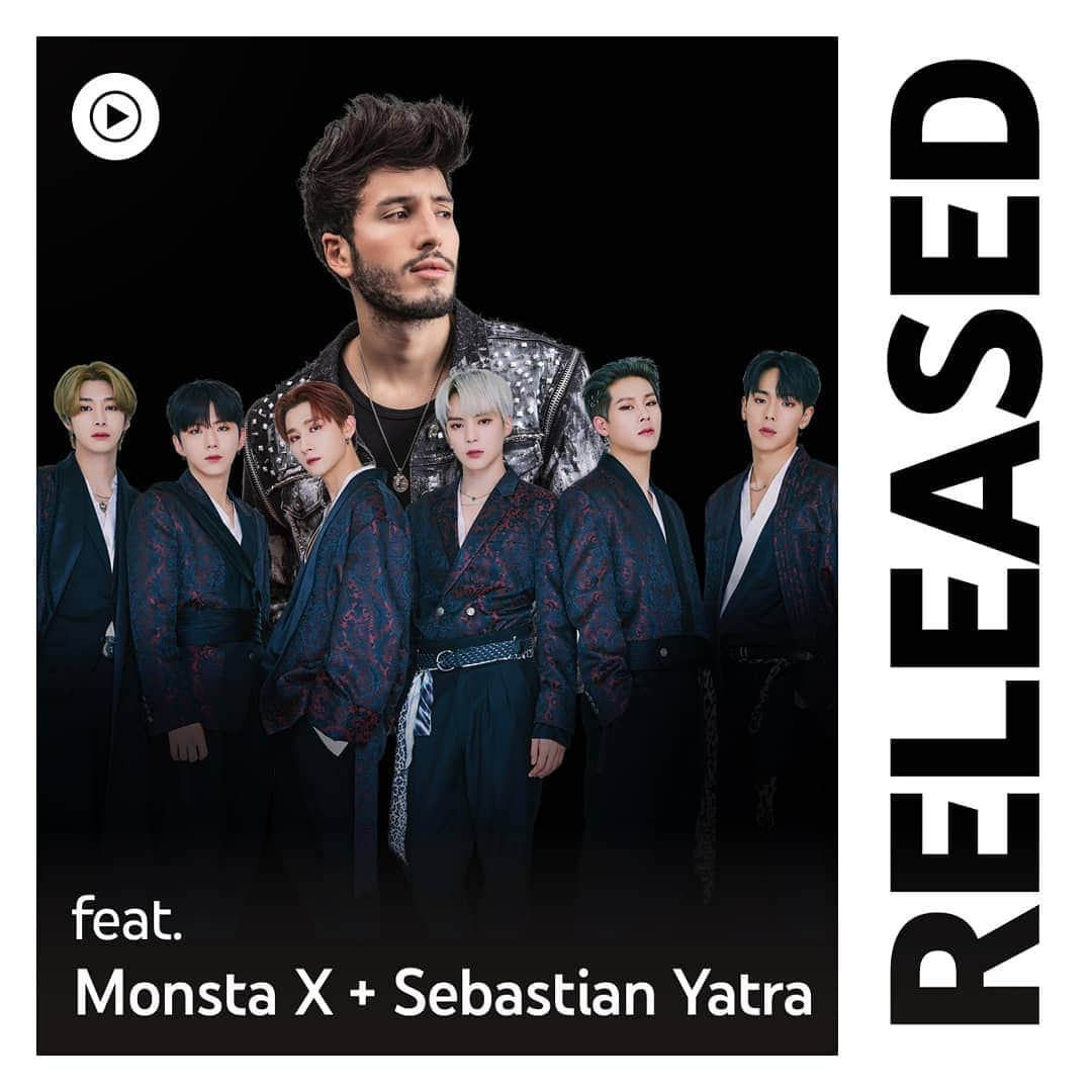 Monsta Xさんのインスタグラム写真 - (Monsta XInstagram)「Thank you @youtubemusic for including us and our friend @sebastianyatra on the cover of your Released Playlist this week! #Magnetic  #MONSTAX #MONSTA_X」12月21日 17時00分 - official_monsta_x