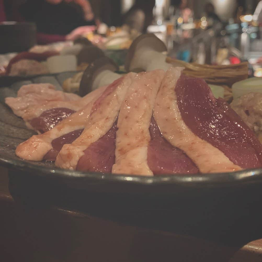 芦田美歩さんのインスタグラム写真 - (芦田美歩Instagram)「.﻿ .﻿ .﻿ ﻿ 美味しい鴨肉を食べてきました🦆﻿ ﻿ 鴨肉料理のレパートリーの多さにびっくり！﻿ ﻿ 〆の鴨ラーメンが最高だった！！﻿ ﻿ .﻿ .﻿ .﻿ #みふのもぐもぐ日記 #中目黒ディナー #鴨肉専門店 #nakamoguro #鴨肉のコース料理」12月21日 9時54分 - a.mifu_cial