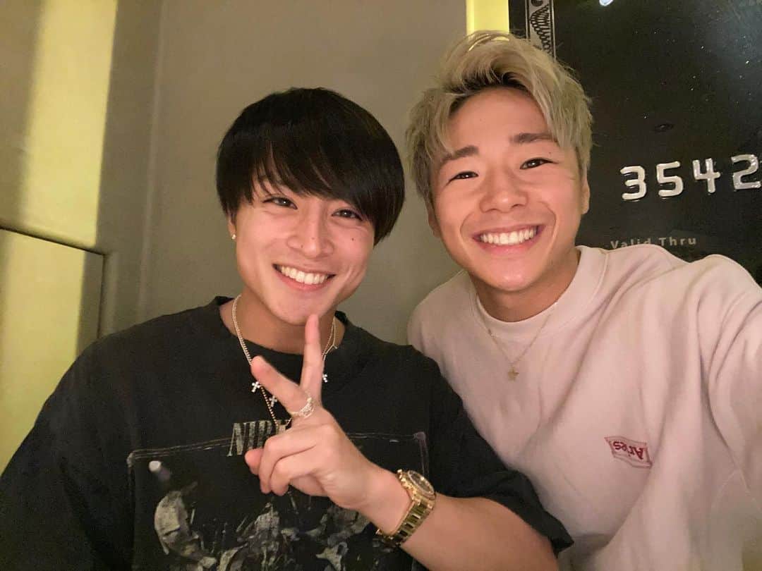 武尊さんのインスタグラム写真 武尊instagram 昨日は亜嵐くんと 久しぶりに会えて色々話せて楽しかった Alan Shirahama Official 12月21日 12時26分 K1takeru