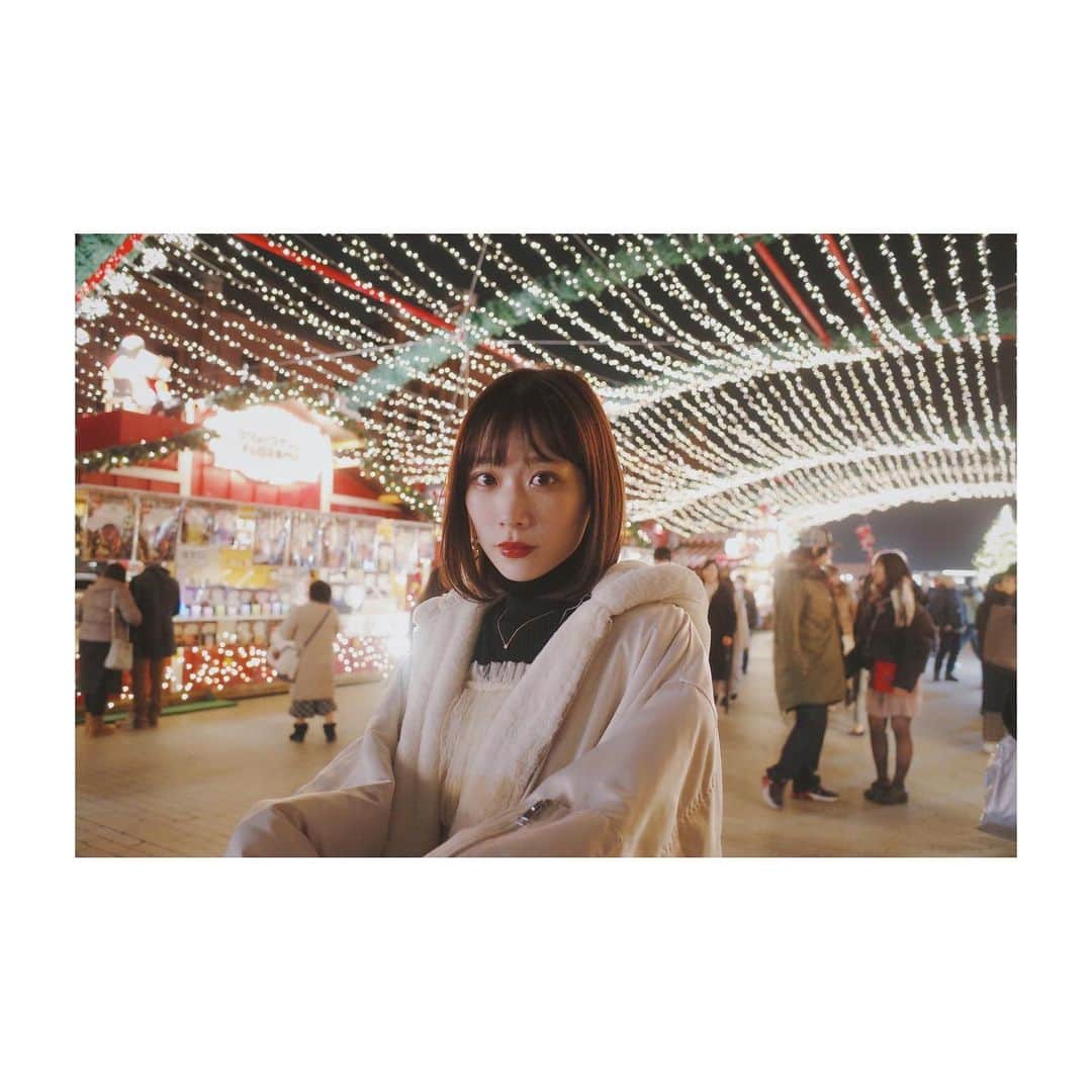 末永みゆさんのインスタグラム写真 - (末永みゆInstagram)「寒いねぇ 夜はイルミネーションでキラキラがいっぱいだねぇ 冬の食欲どうにかしてっっ」12月21日 13時16分 - miyu_suenaga