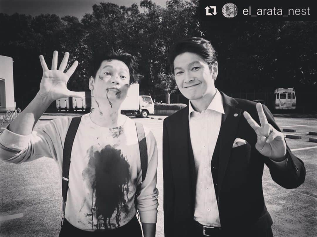 丸山智己さんのインスタグラム写真 - (丸山智己Instagram)「ノワールも  同期も  終わってしまった。  さみいしなぁ  師走だなぁ  #同期のサクラ #ニッポンノワール #桑原部長 #きっと黒川にクビにされたのかもしれない#才門要は花村建設に就職したのかもしれない#井浦新 #同級生」12月21日 14時58分 - tomomi.maruyama0327