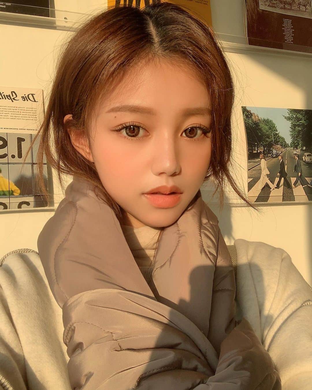 Chuuのインスタグラム：「넘 따닷한 패딩 머플러✨#chuuseoul」