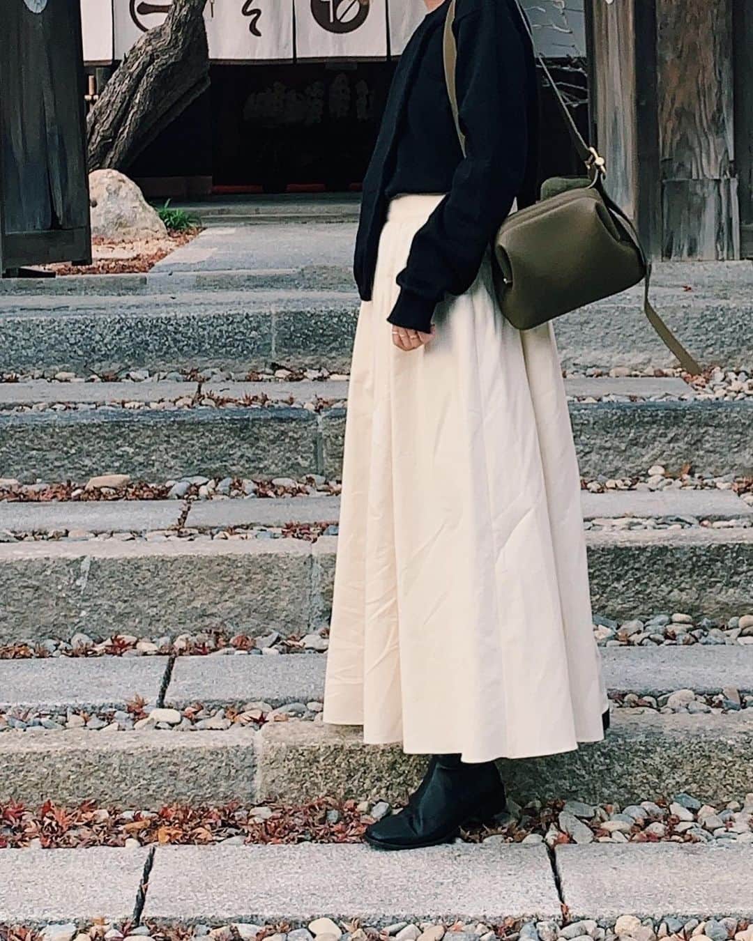 my9mj8のインスタグラム：「﻿ ﻿ 🐼﻿ ﻿ ランチの後は珈琲飲んだよ☕️﻿ ﻿ ﻿ #ファッション#コーデ#コーディネート#fashion #coordinate #code #オシャレ #ootd #outfit #wear」