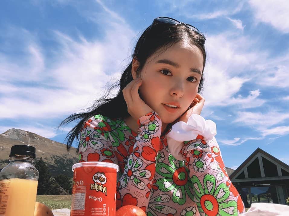 ミン・ヒョリンのインスタグラム：「😃😃😃」
