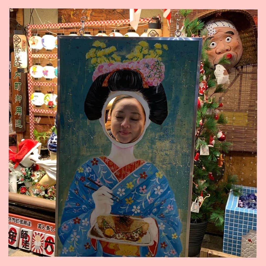 美城れんさんのインスタグラム写真 - (美城れんInstagram)「京都にて顔はめ😆 忘れてました〜 ひょっとこがポイント。 #顔はめ㉑ #自己満足」12月21日 21時55分 - ren.mishiro