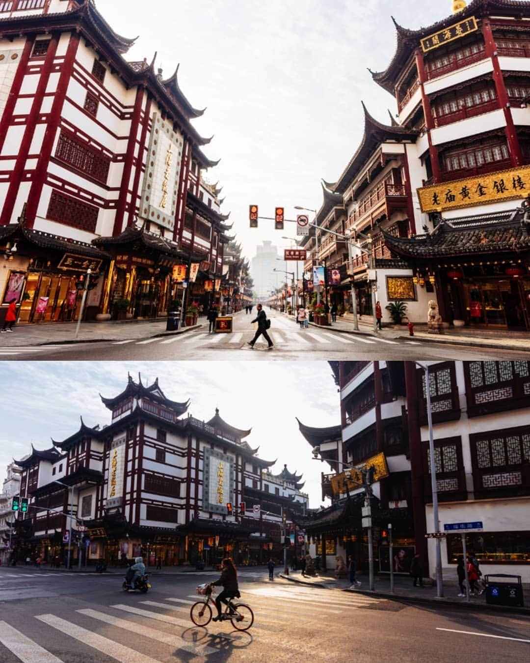 VuTheara Khamさんのインスタグラム写真 - (VuTheara KhamInstagram)「The Old City of Shanghai, China (2019)⛩️ 🇨🇳 Which one do you prefer? 🤔 The Old City is the area inside the ancient walled city of Shanghai, it’s one of the most picturesque areas of the city, with many buildings in traditional Chinese style.  #aeroflotshanghaistory」12月21日 23時17分 - vutheara