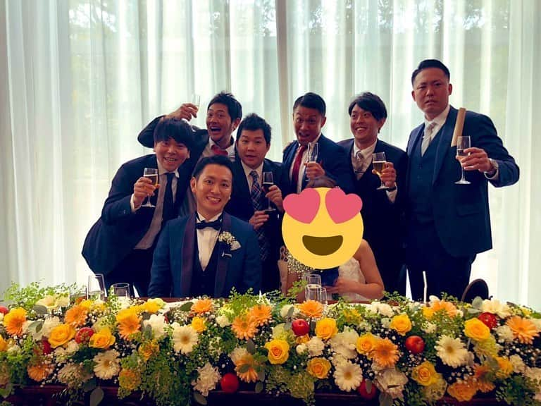 ノリさんのインスタグラム写真 - (ノリInstagram)「元同期の最高の結婚式でした。結婚式は何度行ってもいいですね。いつか俺も。 #結婚式 #結婚 #余興は軽すべり#でも楽しかった #同期は良いね #同期のサクラ」12月22日 0時21分 - nori_0623