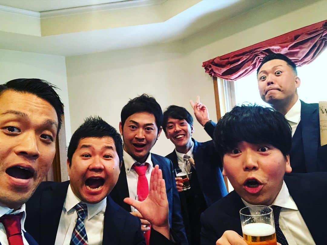 ノリさんのインスタグラム写真 - (ノリInstagram)「元同期の最高の結婚式でした。結婚式は何度行ってもいいですね。いつか俺も。 #結婚式 #結婚 #余興は軽すべり#でも楽しかった #同期は良いね #同期のサクラ」12月22日 0時21分 - nori_0623