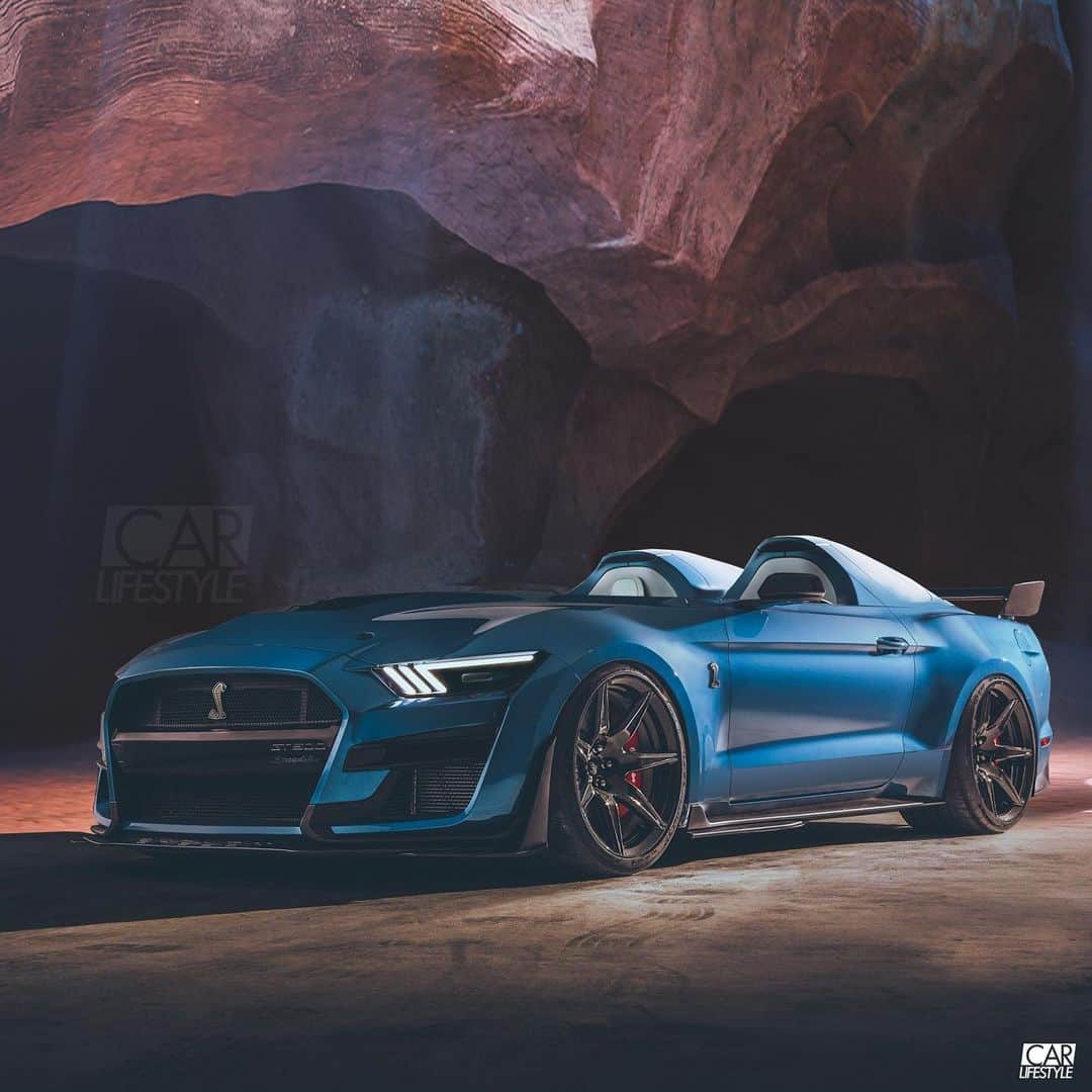 CARLiFESTYLEさんのインスタグラム写真 - (CARLiFESTYLEInstagram)「2021 Mustang GT500 Speedster. What if? 📸 Design by @carlifestyle @gabe.design #carlifestyle #GT500 #Speedster #Mustang」12月22日 3時28分 - carlifestyle