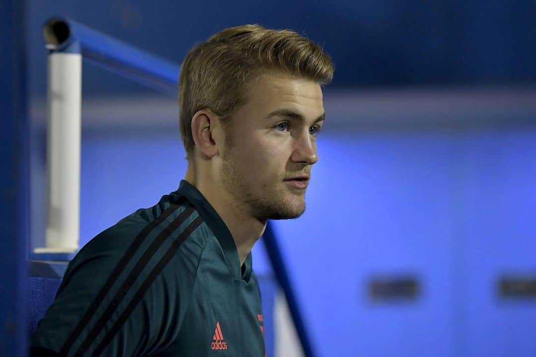 マタイス・デ・リフトのインスタグラム：「Ready for tomorrow #SuperCoppaItaliana @juventus」