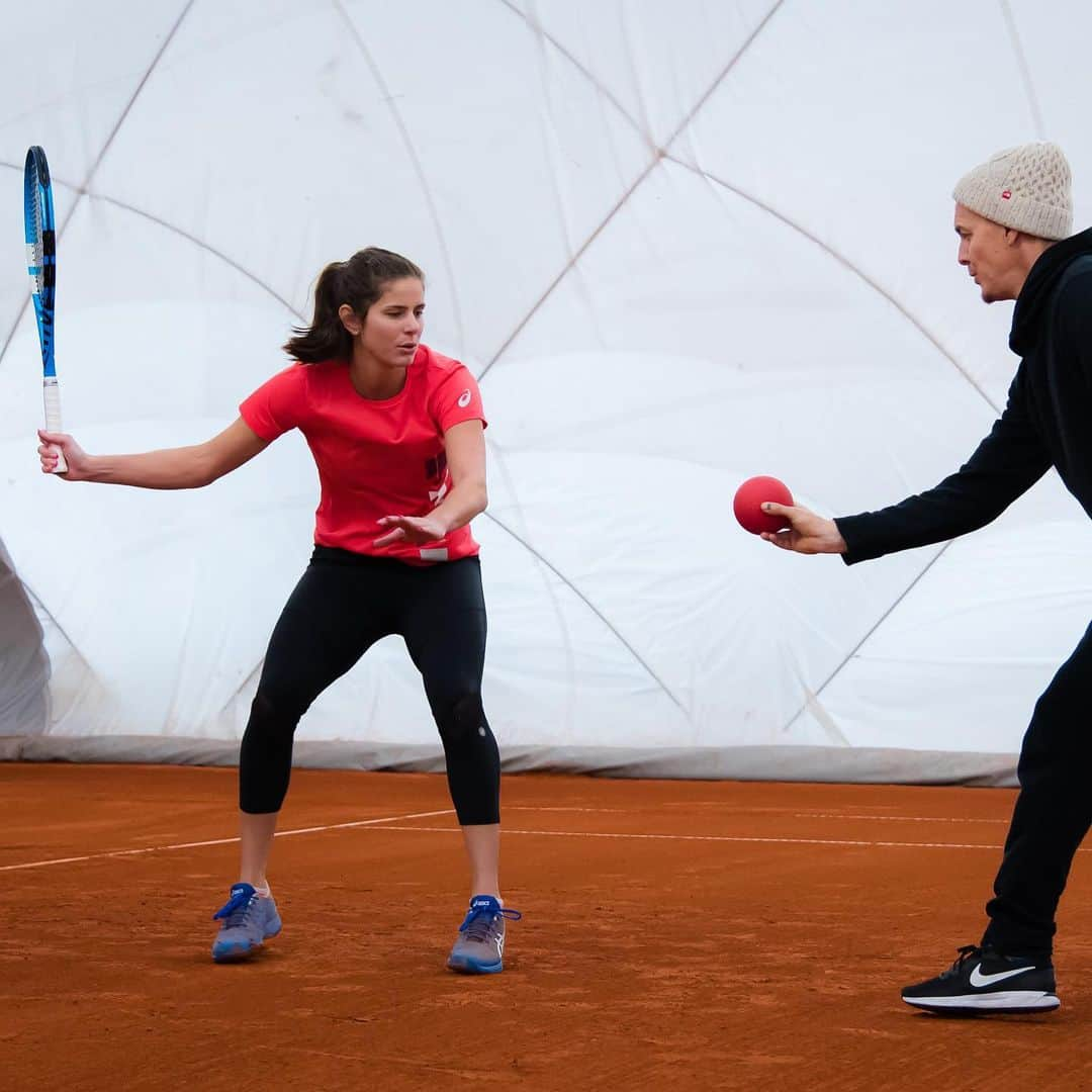 WTA（女子テニス協会）さんのインスタグラム写真 - (WTA（女子テニス協会）Instagram)「Offseason work 💪 @julia.goerges」12月22日 5時05分 - wta