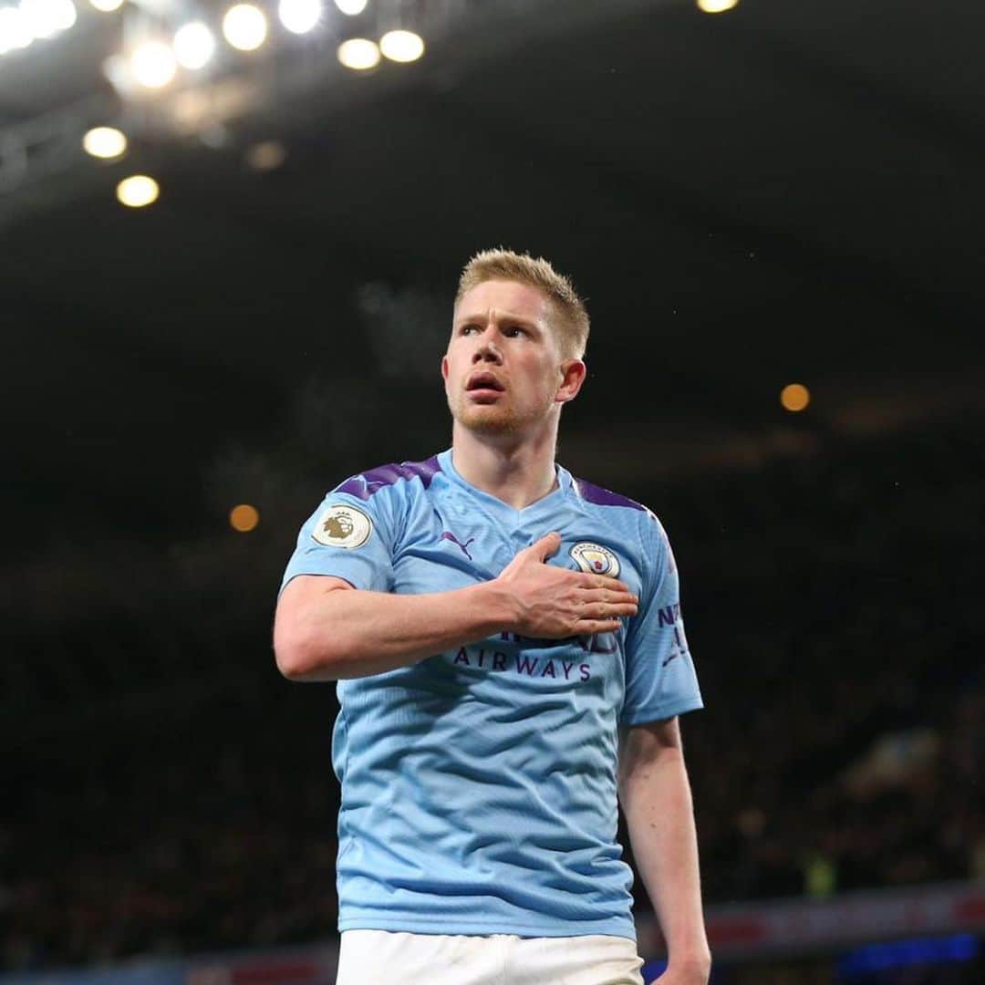 ケヴィン・デ・ブライネのインスタグラム：「Well-deserved win! Thanks for the amazing support 💙」