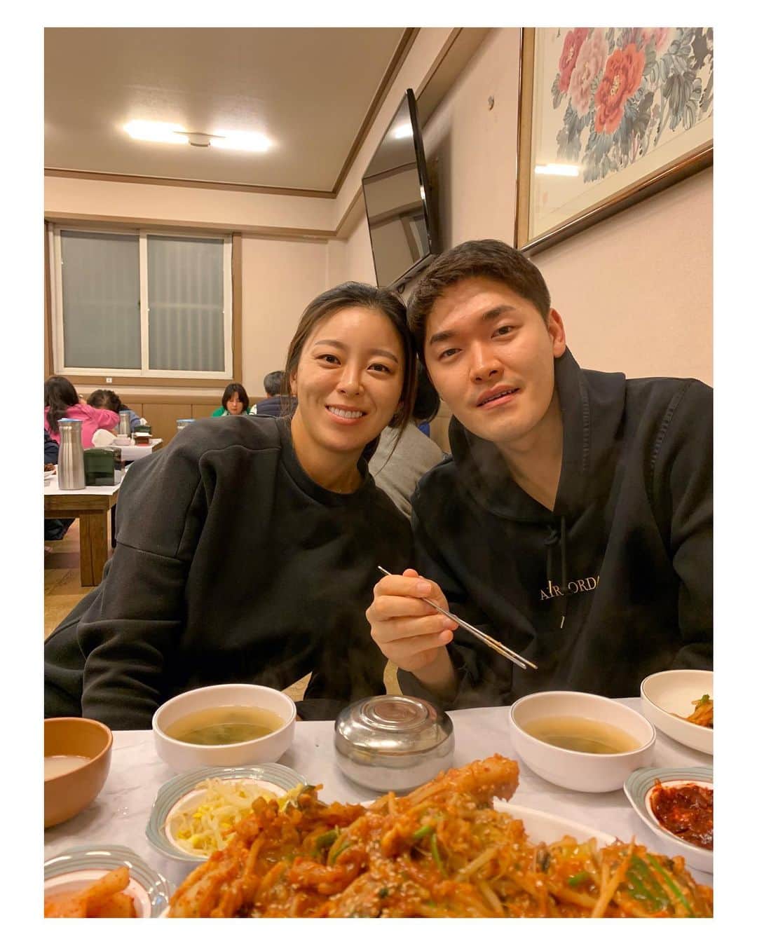 ハー・ミジョンのインスタグラム：「아구찜 맛있넹  #대연동 #광명집 #아구찜」