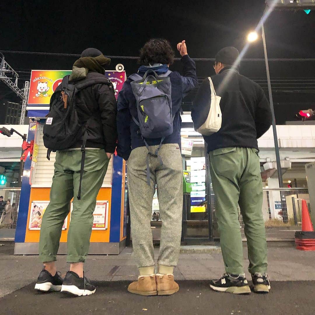 のインスタグラム：「☺︎ 第二回川崎バギ会 . #patagonia #パタゴニア #nike #ナイキ #gregory #グレゴリー #orslow #オアスロウ . #バギーズ事務所　#バギ会 #たみとも会 #オーシャンズバギーバックスタイル #カワサキバギラー」