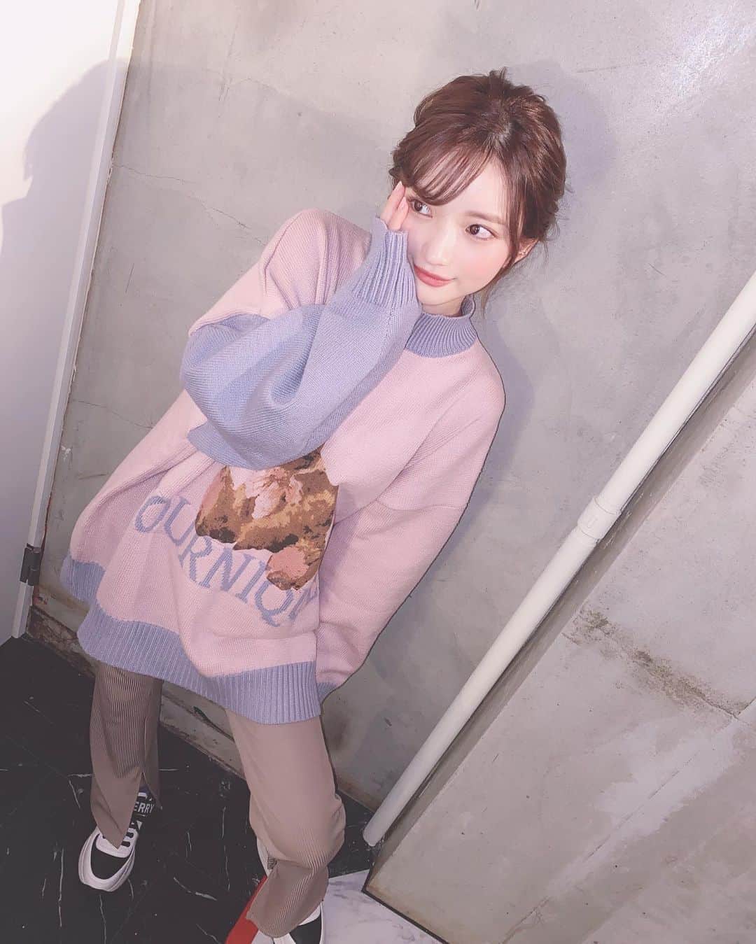 南りほのインスタグラム：「🖤🧸🤎」