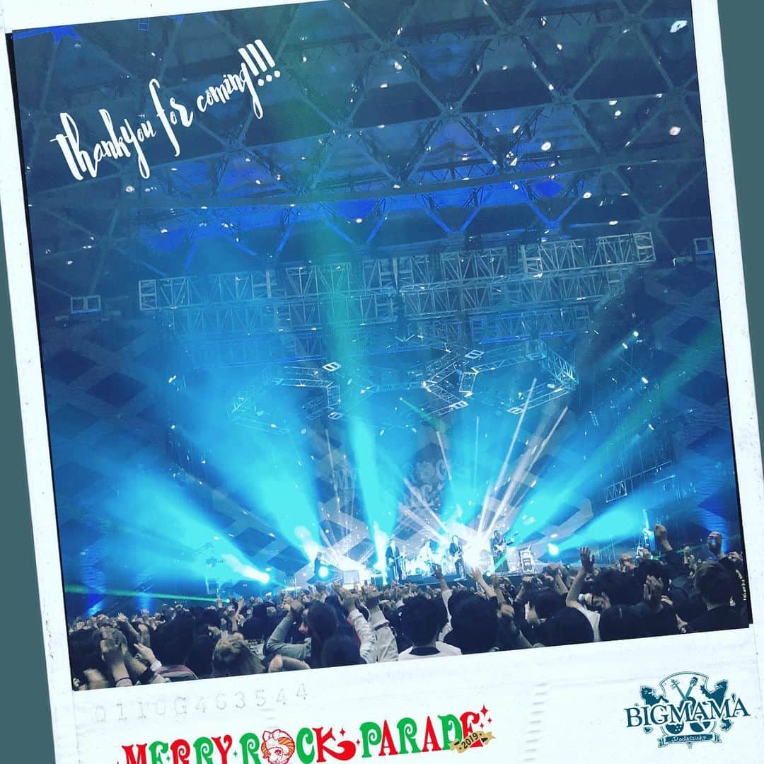 BIGMAMAさんのインスタグラム写真 - (BIGMAMAInstagram)「. 【MERRY ROCK PARADE 2019】 #メリーロック #メリロ」12月22日 13時52分 - bigmama_jp