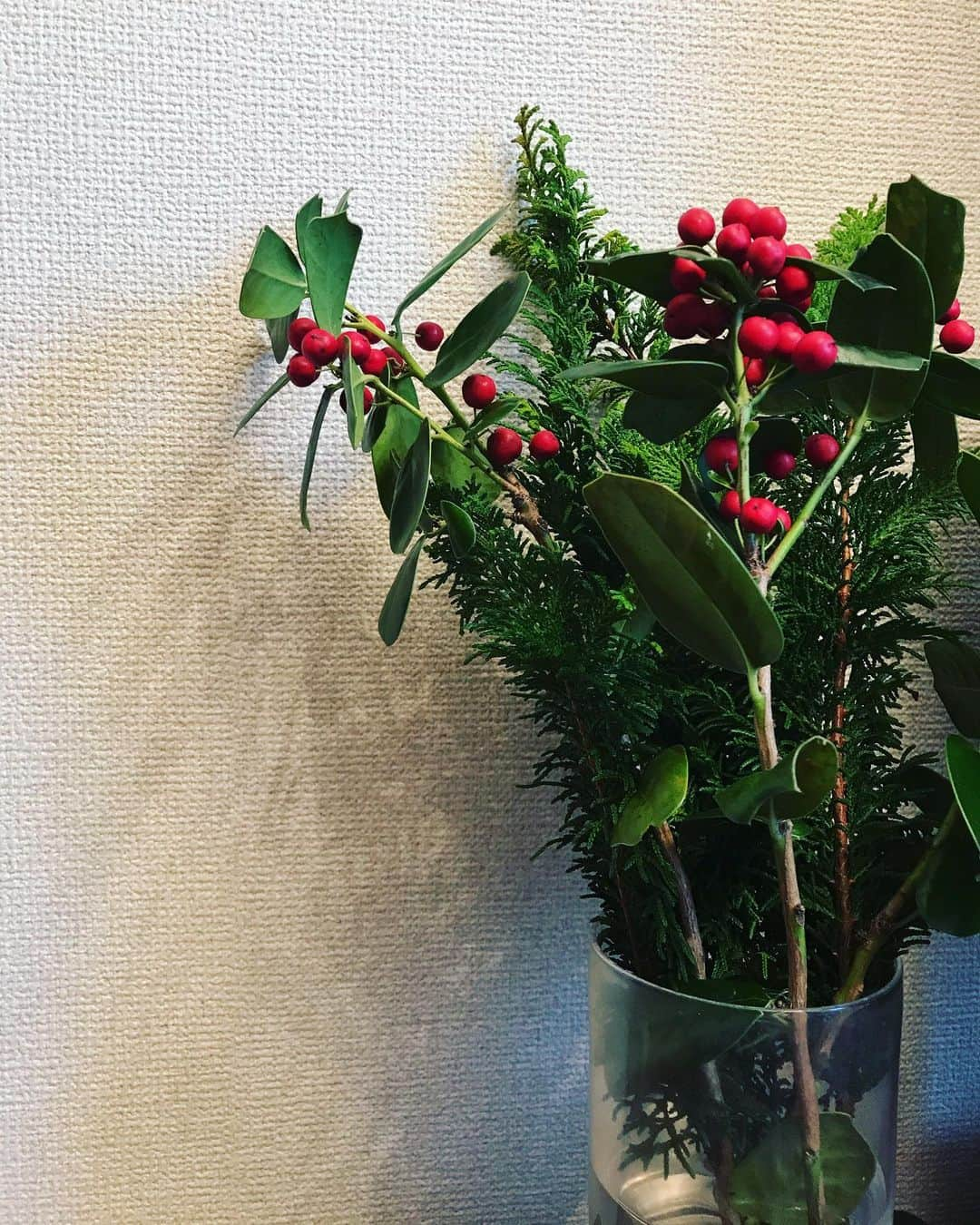 坂詰美紗子さんのインスタグラム写真 - (坂詰美紗子Instagram)「This christmas🎄 ・ ・ ・ #flowers  #christmas  #いっか、このくらいで。 #2019」12月22日 13時58分 - misako_sakazume