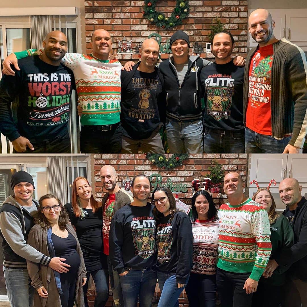 マット・ジャクソンのインスタグラム：「Second annual SCU Christmas Party was a wonderful time. Some of my favorite people on planet earth. 🎄 🌞」