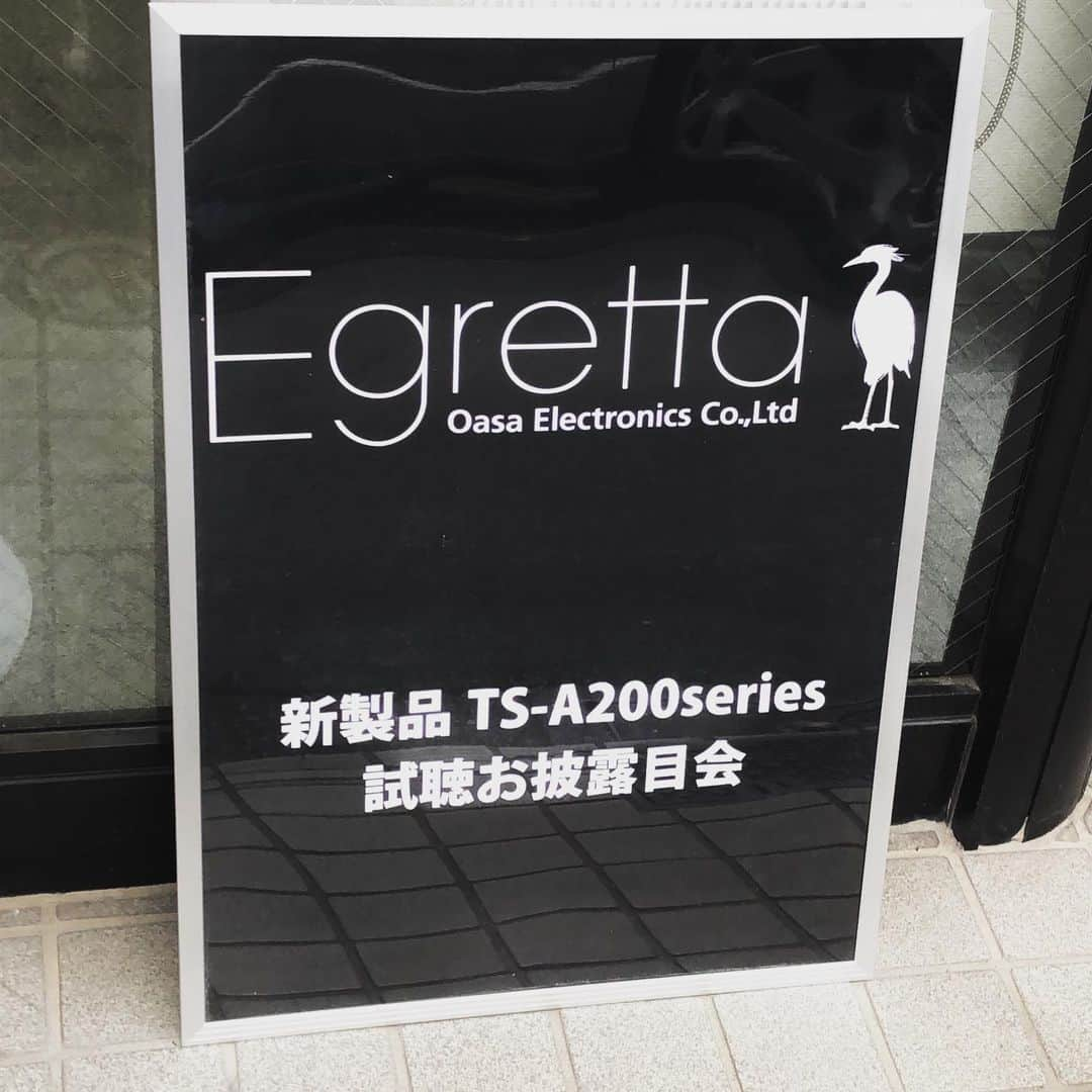 Megumiさんのインスタグラム写真 - (MegumiInstagram)「Egretta（エグレッタ） 新製品 TS-A200 series  試聴お披露目会へ行ってきました♪  #Egretta #エグレッタ  #オオアサ電子  #スピーカー」12月22日 15時02分 - paix2megumi