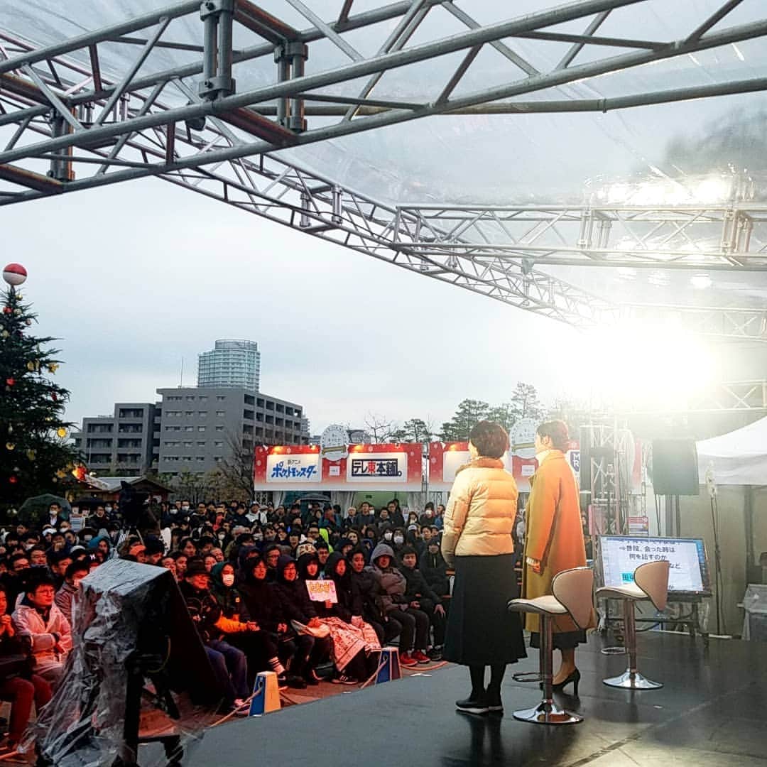 小高亮さんのインスタグラム写真 - (小高亮Instagram)「イベントスタート！ 雨の中、皆さんありがとうございます！ 風邪など引きませぬよう、ご注意ください。  #モヤさま #あったかパーク」12月22日 15時11分 - odaka_p