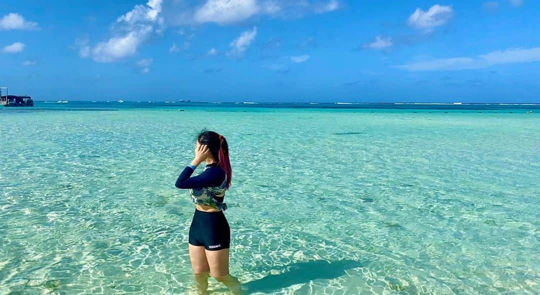 金海珍さんのインスタグラム写真 - (金海珍Instagram)「🏝마나가하섬🏝 . . #사이판 #마나가하섬🏝 #saipan #managahaisland #가족여행」12月22日 16時56分 - haejin_kim0423