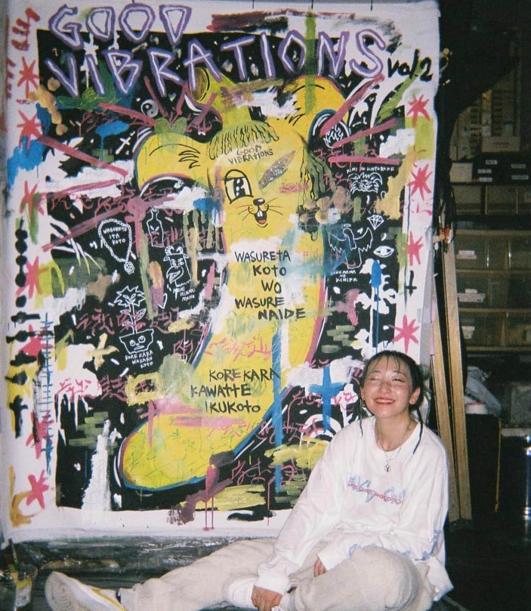 あっこのインスタグラム：「改めてGOOD VIBRATIONS vol.2 TOKYO〜POWER〜最高すぎる間違いないうちらのパーティーだったよありがとう！！！これからもガンガン続けていきたいので応援よろしくな！想いはBLOGにかいたのでよんでね🌈写真いっぱい @goodvibrations8 にUPしたよ〜👀 ・・・ #goodvibrations  #power #akkogorilla #rapper #japan」