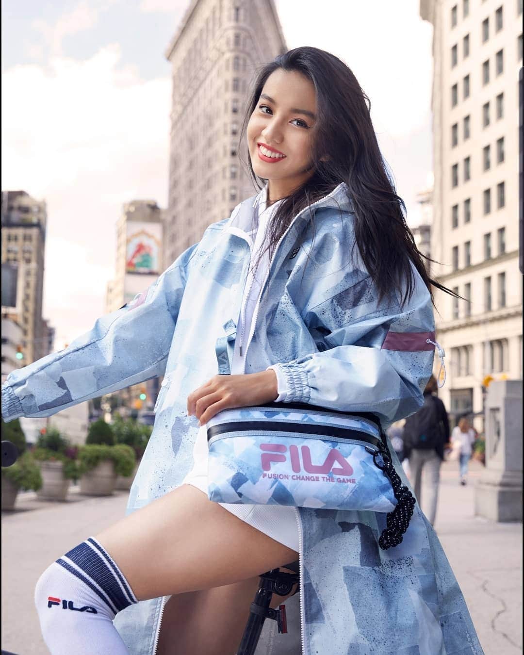 kokiさんのインスタグラム写真 - (kokiInstagram)「Fila in New York !! #filafusion  Hair by @___cutters___  Makeup by @udashi」12月22日 19時50分 - koki