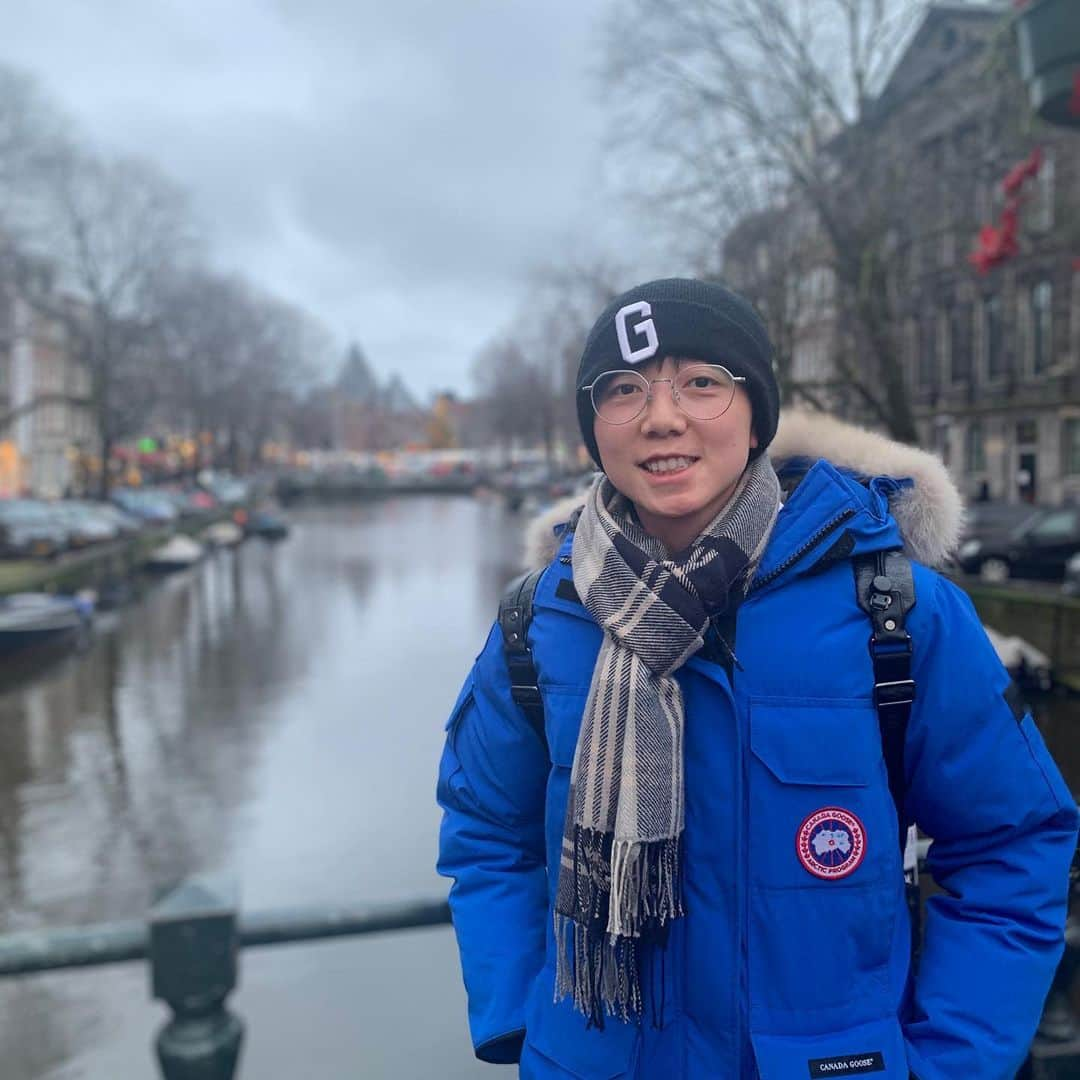 リン・グイのインスタグラム：「One day in Amsterdam 🥰」