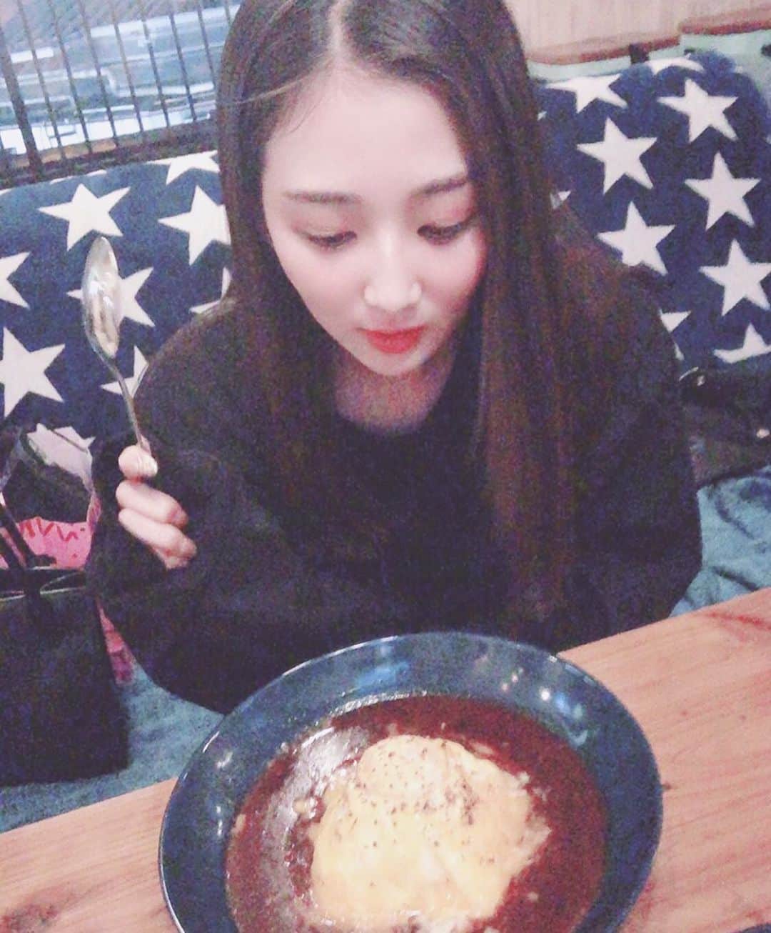 小磯陽香のインスタグラム：「オムライス」