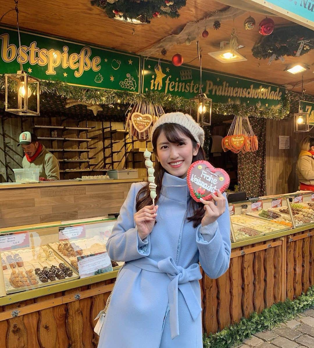 杉本雛乃さんのインスタグラム写真 - (杉本雛乃Instagram)「Germany🎄🌟 . 初ドイツ！しかもクリスマスシーズン！ 街中とっってもかわいかった💕 今年はたくさん海外に行かせてもらったなぁ🥰 . #latepost」12月22日 22時53分 - hinano_sugimoto