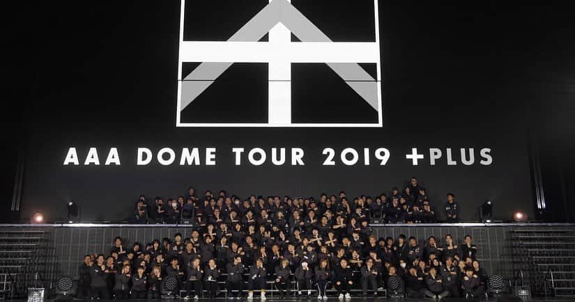 AAAさんのインスタグラム写真 - (AAAInstagram)「《AAA DOME TOUR 2019 ＋PLUS》﻿ FUKUOKA 2019.12.22﻿ ﻿ FINAL‼️﻿ ﻿ AAA＋FAN=HAPPY DAY2﻿ ﻿ 無事にファイナルを迎えることができました✨﻿ ﻿ AAAの全てのファンのみなさま、そしてAAAに関わる(写真には写りきらない)全てのスタッフの方々に、心からの感謝の気持ちを込めて・・・。 ありがとうございました‼️﻿ AAA＋FAN＋STAFF=HAPPY❤️ ﻿ ﻿ ﻿ ﻿ #AAAPLUS﻿ #AAADOMETOUR2019PLUS﻿ #素敵な笑顔ありがとう」12月22日 23時07分 - aaa_official_jp