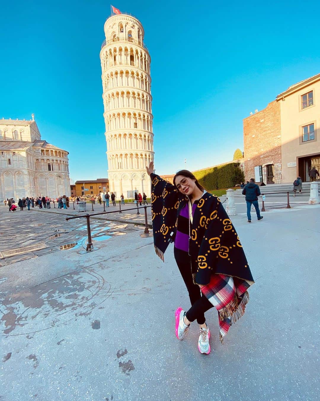 Raffi Ahmadさんのインスタグラム写真 - (Raffi AhmadInstagram)「Menara PISA 🇮🇹❤️」12月22日 23時51分 - raffinagita1717