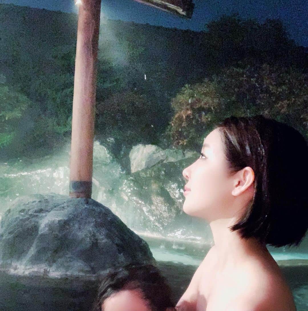 森下悠里さんのインスタグラム写真 - (森下悠里Instagram)「秘湯♨️ - 温泉がとにかく大好きで 月一で関東の温泉に✨ - 娘も温泉大好き💓 - #hotsprings #onsen #trip #japan #travel」12月23日 0時08分 - yuurimorishita