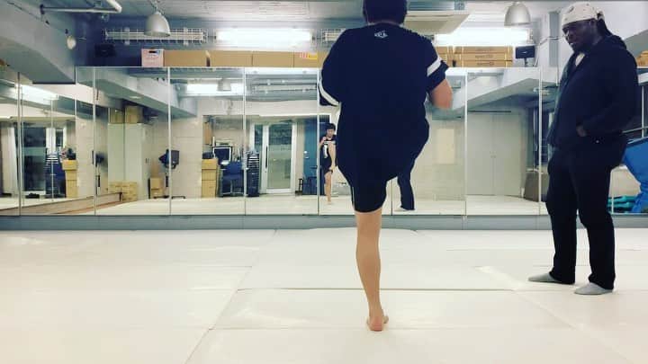 磯貝直輝のインスタグラム：「‪今日は覚えるの必死でした💦‬ ‪#boxing #ダイエット　#必死　#練習　#diet #磯貝直輝‬」