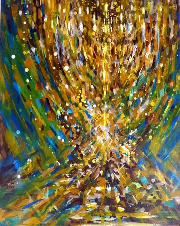 ブライス・ダラス・ハワードさんのインスタグラム写真 - (ブライス・ダラス・ハワードInstagram)「The menorah reminding us all to spread the light today and every day 💫 Happy Hanukkah! Artwork: @raananart, “Spread The Light」12月23日 4時46分 - brycedhoward