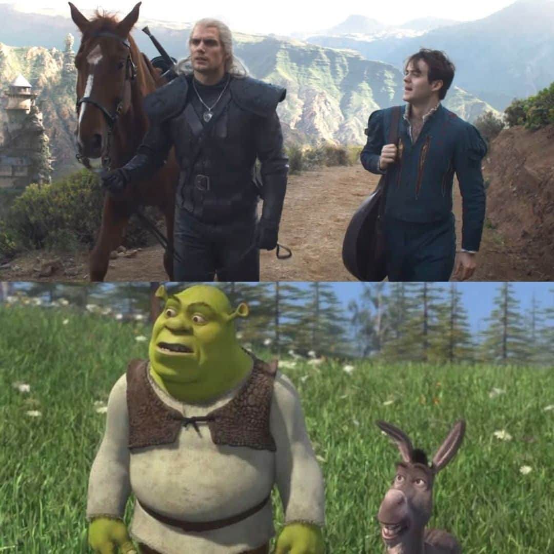 9GAGさんのインスタグラム写真 - (9GAGInstagram)「Same same but different⠀ #thewitcher #shrek #9gag」12月23日 16時00分 - 9gag