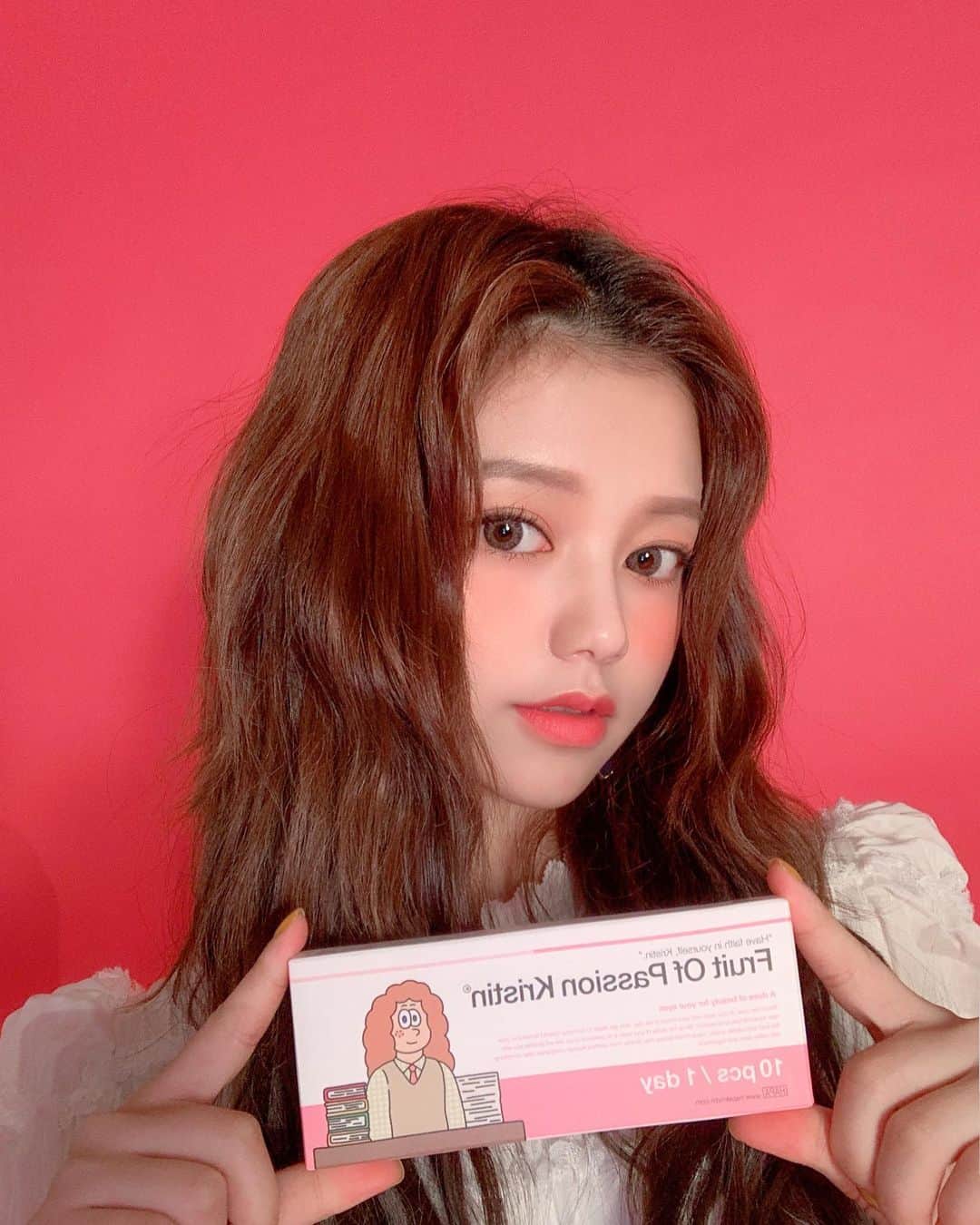 Chuuのインスタグラム：「Hi kristin! @hapakristin 💓」