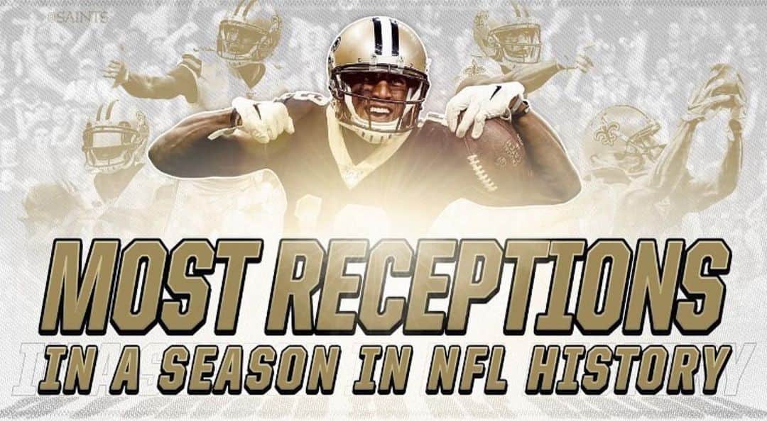 のインスタグラム：「Woah! @cantguardmike  #NFLhistory LEGENDARY. Congrats brudda !」