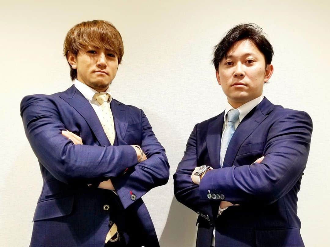 オリックス・バファローズさんのインスタグラム写真 - (オリックス・バファローズInstagram)「#小田裕也 #西野真弘 #Bsスーツコレクション #対談風 #Bs2019 #buffaloes #baseball #ORIX #プロ野球」12月23日 10時52分 - orix_buffaloes