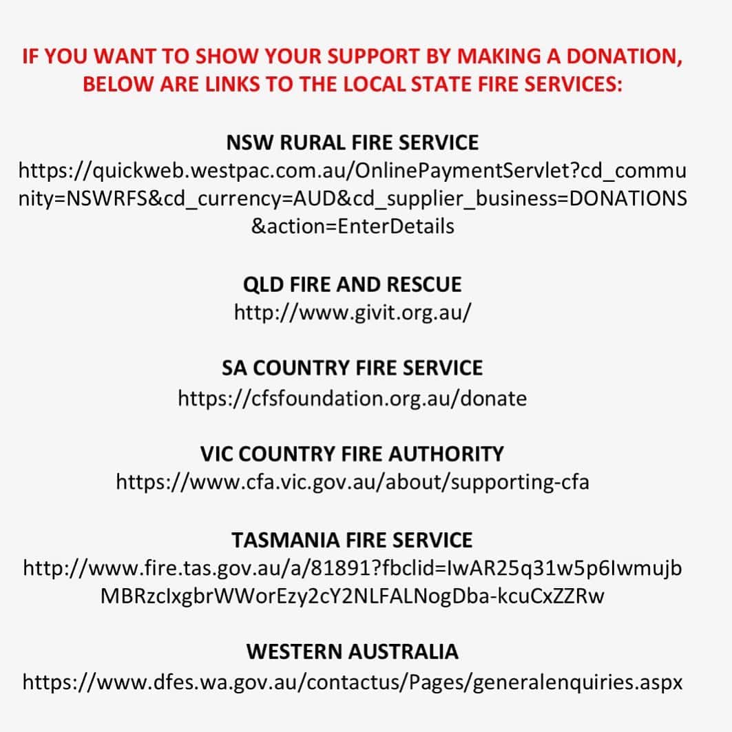 ジョエル・マッデンのインスタグラム：「I’m Joining my friends and family in support of Australia - any amount you can give, and/or just sharing links to donate will help. Praying for all the people working around the clock there to combat these fires and everyone pitching in to help all of those in need. Praying for everyone affected by these horrific fires. Praying for you Oz.」